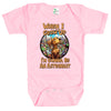 Custom Baby Bodysuit - When I Grow Up, I'm Gonna Be ...