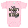 Baby Bodysuit - My Daddy is My Hero