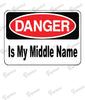 Baby Bodysuit - Danger Is My Middle Name