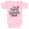 Baby Bodysuit – “I Am Fearfully and Wonderfully Made” – Christian Baby Shower Gift, Baptism Dedication Outfit, Scripture Baby Clothes
