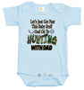 Baby Bodysuit - Hunting With Dad