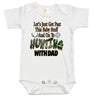 Baby Bodysuit - Hunting With Dad