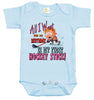 Baby Bodysuit - All I Want for My Birthday Is My First Hockey Stick
