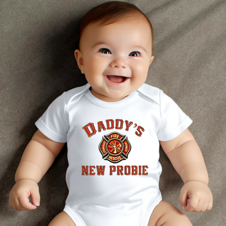 Baby wearing custom Rapunzie onesie